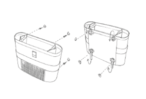 BULKHEAD SHEET COMBI BAG WITH INTEGRATED RAINCOVER